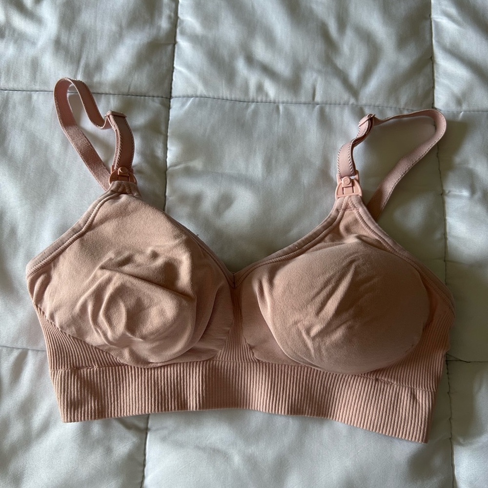 Bravado Pink Nursing Bra with Adjustable Straps